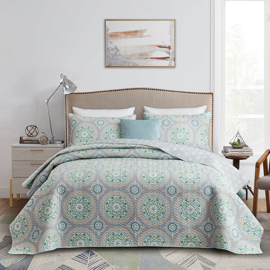 CHIXIN Bohemian Quilt Set