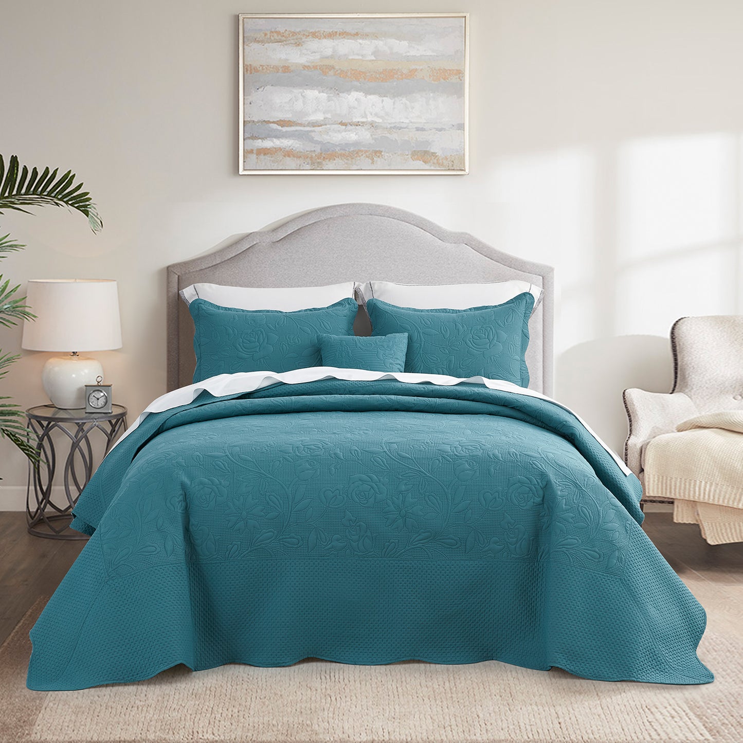 CHIXIN Oversized Bedspread Set