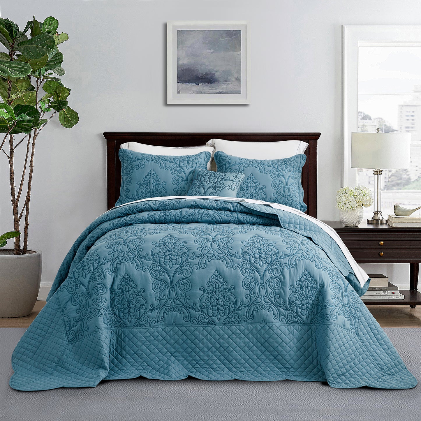 CHIXIN Oversized Bedspread Set