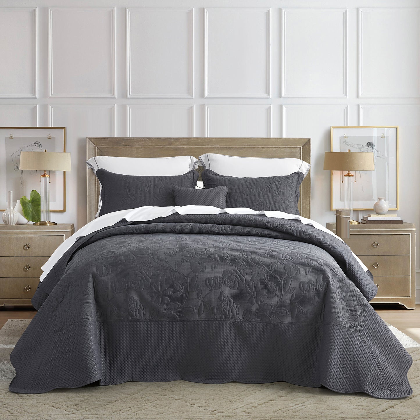 CHIXIN Oversized Bedspread Set