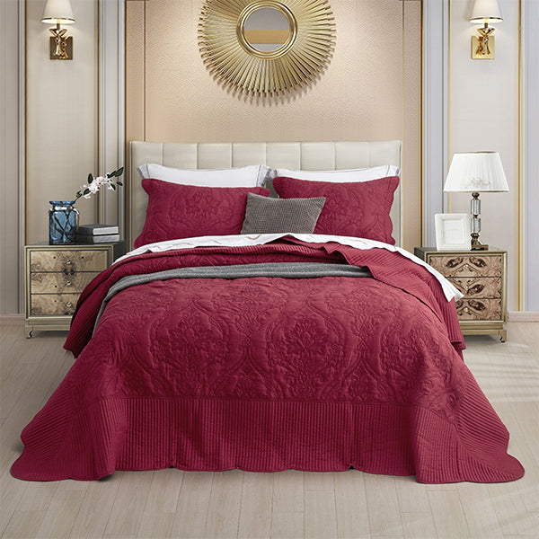 CHIXIN Oversized Bedspread Coverlet Set