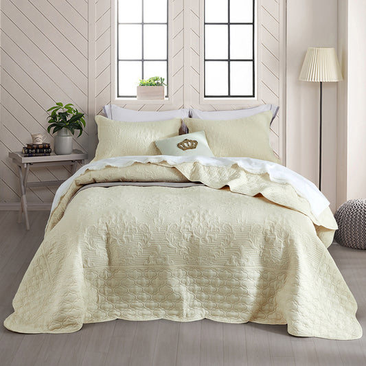 CHIXIN Ultrasonic Bedspread Coverlet Set