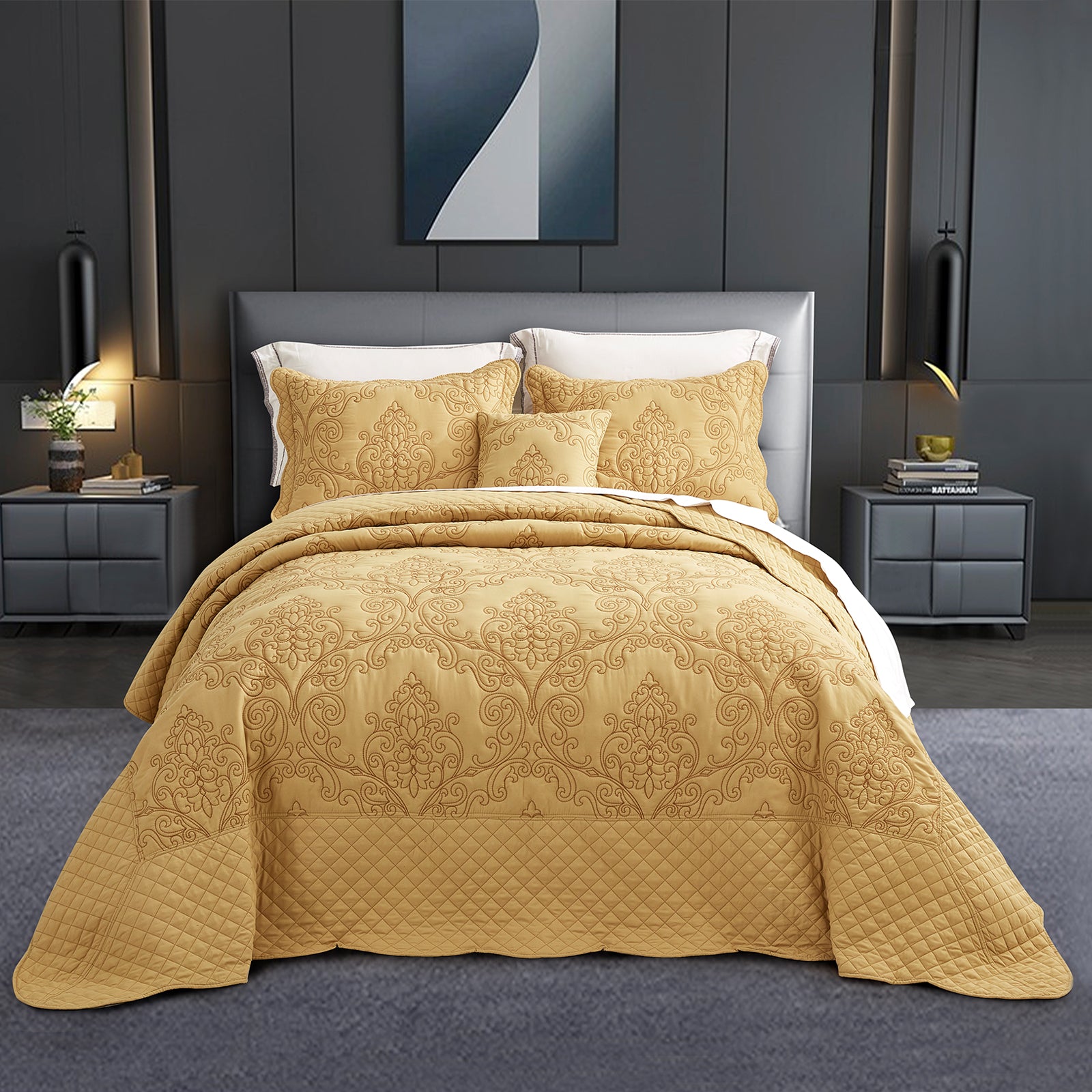 CHIXIN Oversized Bedspread Set