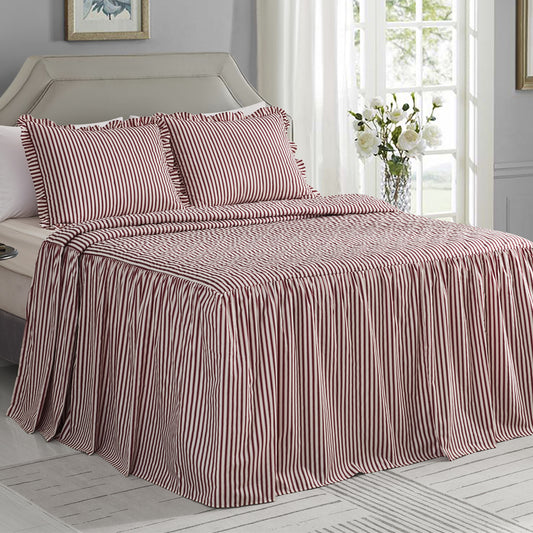 CHIXIN Ruffle Skirt Bedspread